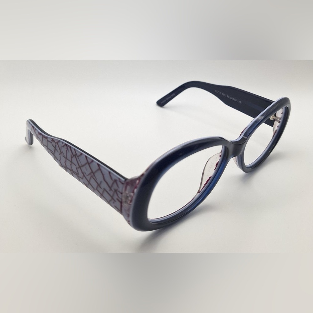 SRO S717 Blue Oval Sunglasses Frames Only